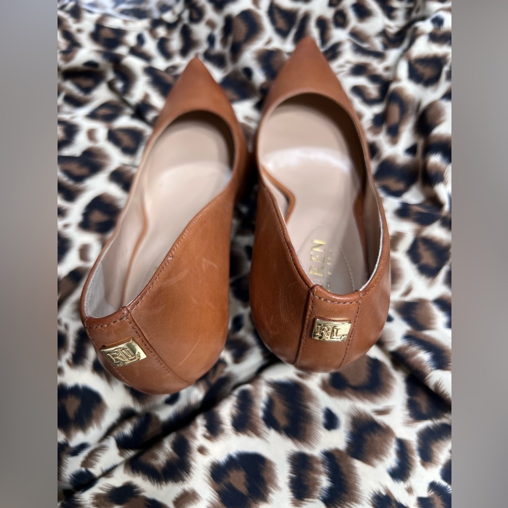 Ralph Lauren Lanette Heels Size 7B